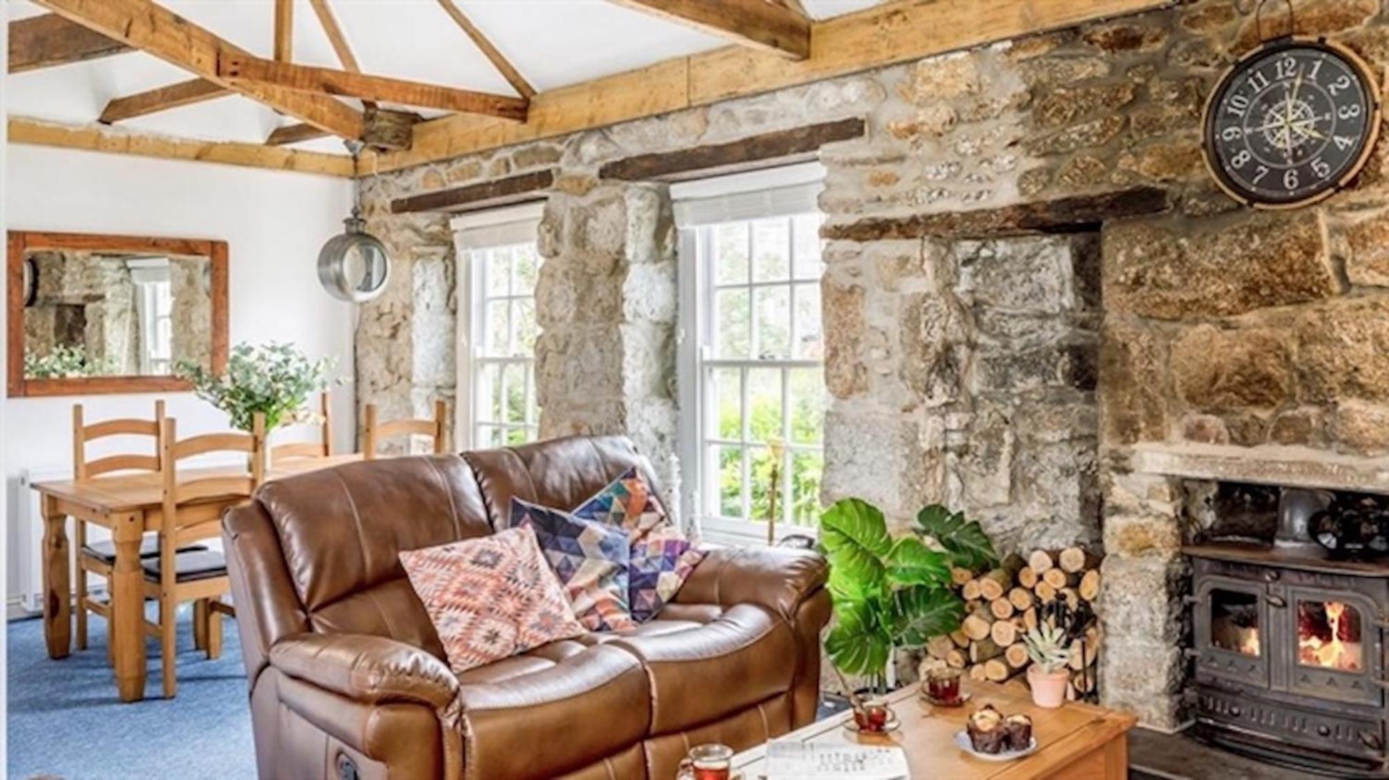 Boatsman'S Cottage- Sleeps 4- Garage- Mousehole Exteriör bild